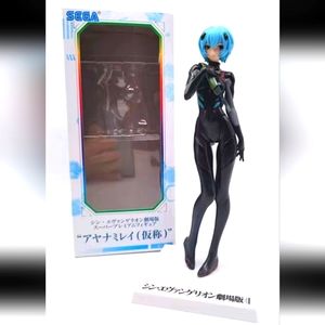 SEGA Neon Genesis Evangelion Rei Ayanami Super Premium Figure Anime Prize New